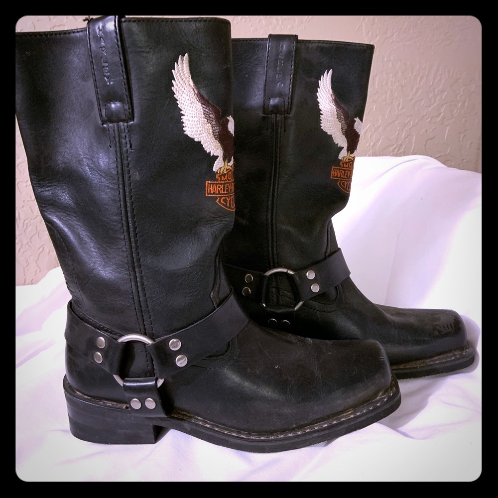 Harley Davidson Boots-Women’s size 11/Men’s size 9